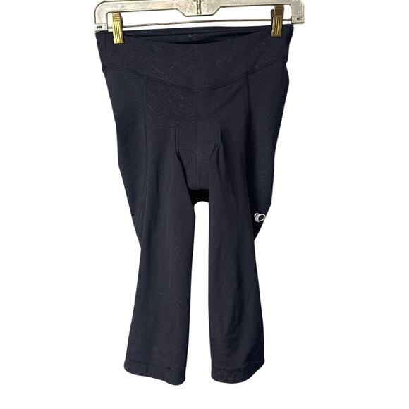 Pearl Izumi Select Womens Cycling Shorts Black Pinstripe Size M Long Length Bike - Picture 1 of 10